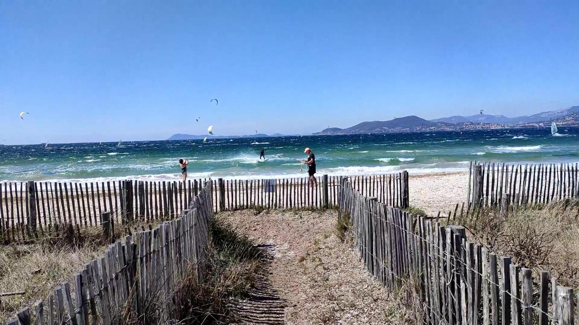 Camping La Bergerie Plage Hotel Hyères Kültér fotó